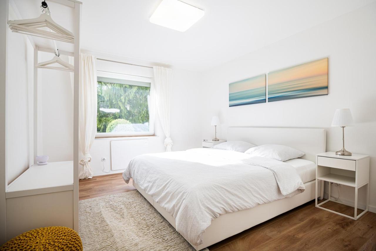 Sonnige Ferienwohnung in Neckarsulm mit Massageliege&WLAN&Parken Exterior foto